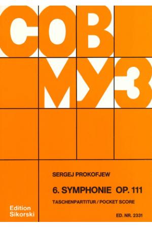 Prokofiev 普罗科菲耶夫 第六交响乐 Symphony No. 6 SIK2331