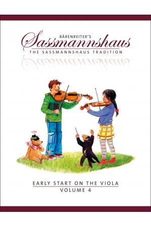 Sassmannshaus, Holger 萨斯曼斯豪斯 儿童中提琴入门教程（4）BA 9689