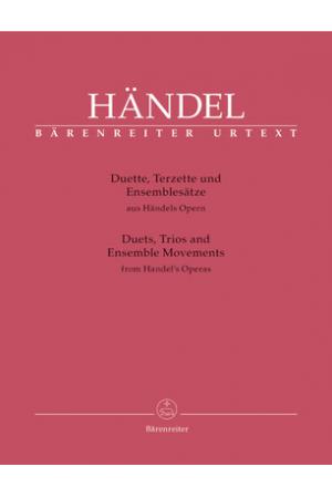 Handel 亨德尔 歌剧二重唱、三重唱与合唱咏叹调 BA 4297