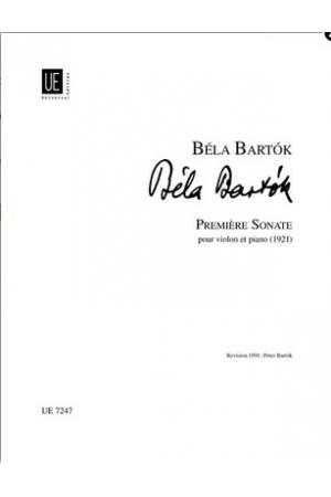 Béla Bartók 巴托克 第一小提琴奏鸣曲 UE7247