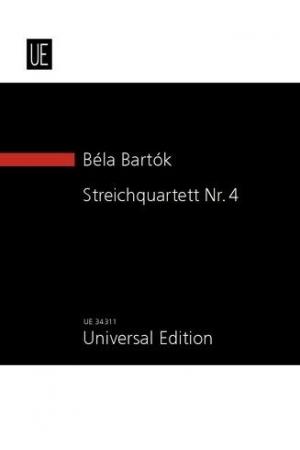  Bartók Béla 巴托克 弦乐四重奏 NO 4 UE34311
