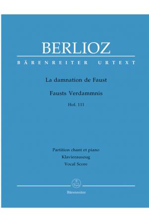  Berlioz 柏辽兹 《浮士德的劫罚》（法语+德语）Hol. 111 BA 5448-90