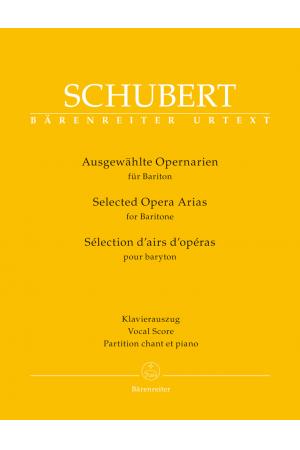 Schubert 舒伯特 男中音歌剧咏叹调精选 BA 5655