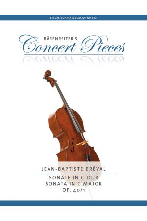 让-巴普蒂斯特 布雷瓦尔  C大调大提琴奏鸣曲  op.40/1 BA 10698