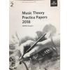 英皇考级 乐理试题试卷 2018年乐理真题 2级 英文原版 不含答案