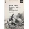 英皇考级 乐理试题试卷 2018年乐理真题答案 2级 英文原版