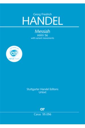 Handel 亨德尔 弥赛亚 HWV56(总谱）CA.5505600