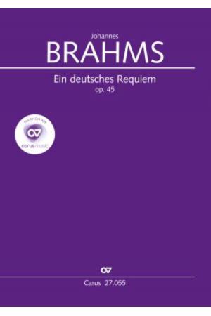 Brahms 勃拉姆斯 德意志安魂曲（总谱）CA.2705500