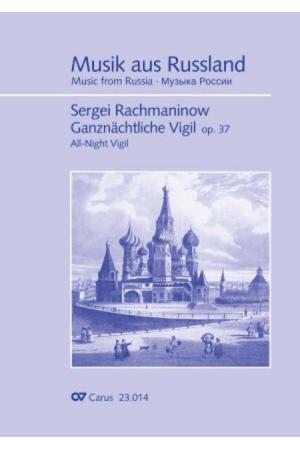  拉赫玛尼诺夫 合唱《通宵守夜》 All-Night Vigil op. 37  CA.2301400