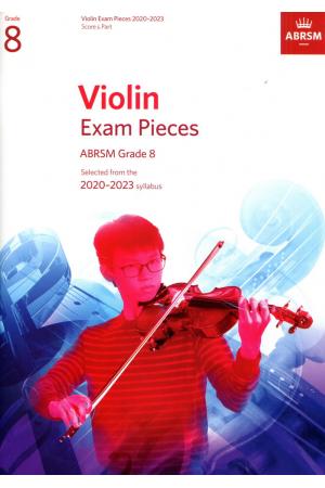 英皇考级：小提琴精选曲目Grade 8 2020-2023 （英文版）