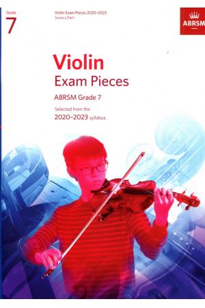英皇考级：小提琴精选曲目Grade 7 2020-2023 （英文版）
