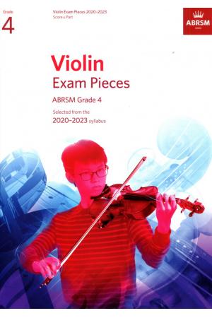  英皇考级：小提琴精选曲目Grade 4 2020-2023 （英文版）