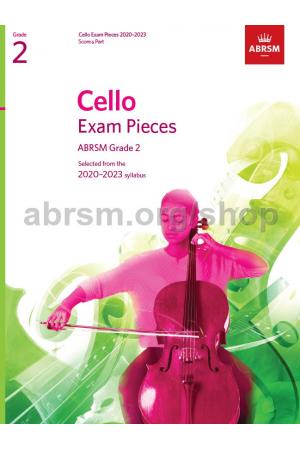 英皇考级：大提琴精选曲目 2020-2023 Grade 2 英文版