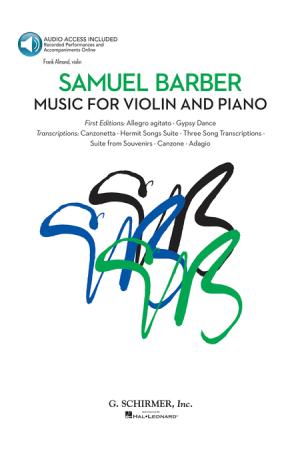  Samuel Barber 巴伯 小提琴作品选 HL.50490062