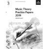 英皇考级 乐理试题试卷 2019年乐理真题 3级 英文原版 不含答案