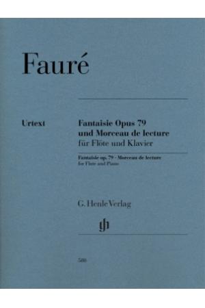 FAURÉ 福雷 幻想曲--为长笛而作 op. 79   HN 580