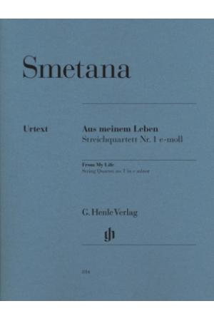 SMETANA 斯美塔那 我的生活(e小调第一弦乐四重奏) HN 814