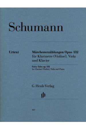 舒曼 童话故事 op.132为降B大调单簧小提中提琴与钢琴而作 HN 917