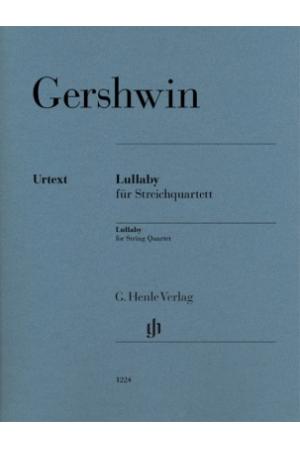 GERSHWIN 格什温 摇篮曲，弦乐四重奏 HN 1224