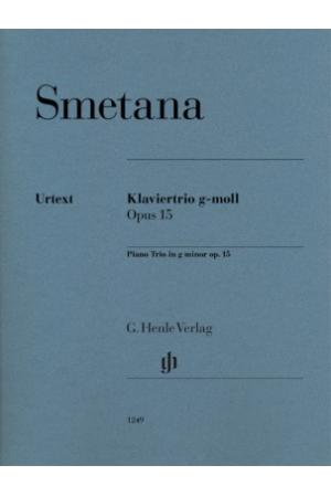 SMETANA 斯美塔那 g小调钢琴三重奏， op. 15 HN 1249