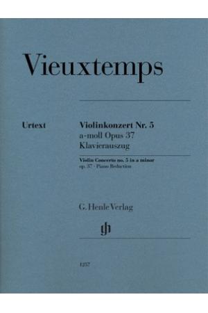 VIEUXTEMPS 维奥同 第5首小提琴协奏曲 op. 37 HN 1257