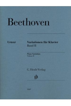 贝多芬 钢琴变奏曲 卷II HN 1269