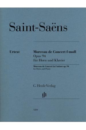 圣-桑 f小调音乐会作品 op. 94（为圆号与钢琴而作）HN 1284