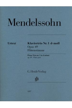 门德尔松 d小调钢琴三重奏op. 49 HN 1297