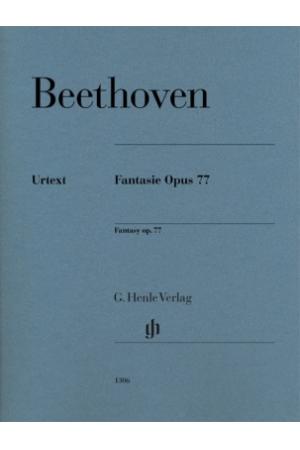 BEETHOVEN 贝多芬 幻想曲， op. 77 HN 1306