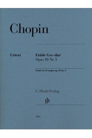 CHOPIN 肖邦 降G大调练习曲， op. 10 no. 5 HN 1323
