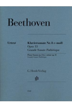 贝多芬 c 小调第八“ 悲怆” 钢琴奏鸣曲 op. 13 HN 1348