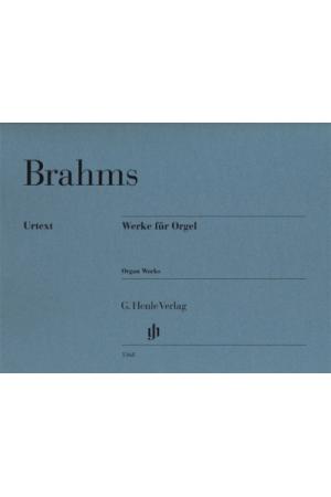 BRAHMS 勃拉姆斯 管风琴作品选 HN 1368