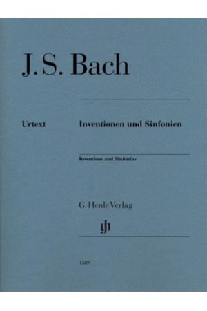 J.S.巴赫 创意曲与交响曲 BWV 772-801（无指法标记版） HN 1589