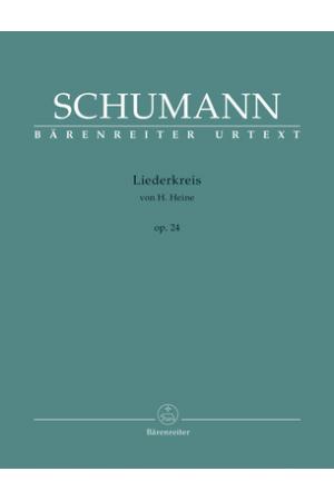 Schumann 舒曼 为H 海涅诗篇写的声乐套曲  BA 7852