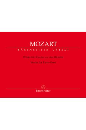 Mozart  莫扎特 钢琴二重奏作品 第一辑 BA 9179