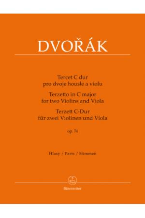 Dvorák 德沃夏克 C大调三重奏 op.74   BA 9543