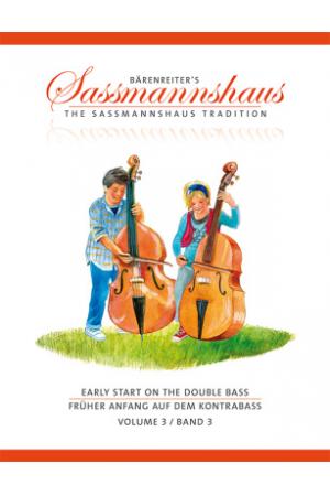 萨斯曼斯豪斯 儿童低音提琴入门教程（3）BA 9663