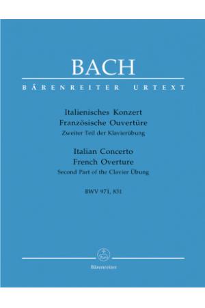 J S Bach 巴赫 意大利协奏曲、 法国序曲  BA 5161