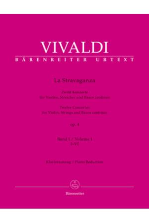维瓦尔第 《异乎寻常》小提琴协奏曲 op. 4-- 第一集 BA 7566-90