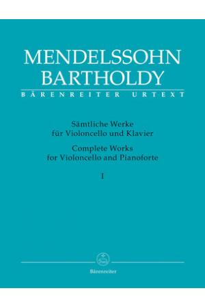 门德尔松 大提琴作品全集 第1集 BA 9096