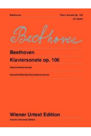 贝多芬 降B大调“槌子键琴”奏鸣曲 op. 106 UT50432
