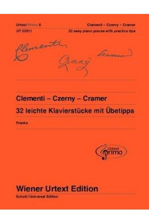 克莱门蒂、车尔尼、克拉莫 ：简易钢琴作品集 UT52011
