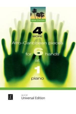迈克 克尼机 单钢琴六手联弹4首非洲-加勒比曲集 UE21747