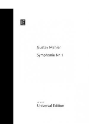 古斯塔夫 马勒 第一交响乐（总谱，精装）UE34707