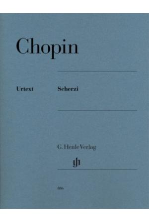 【原版】Chopin Scherzi 肖邦 谐谑曲 HN 886