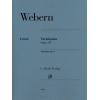 WEBERN 安东·威伯恩 钢琴变奏曲， op. 27 HN 1344