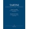 Tartini 塔尔蒂尼 G小调小提琴奏鸣曲《魔鬼的颤音》 BA 10919
