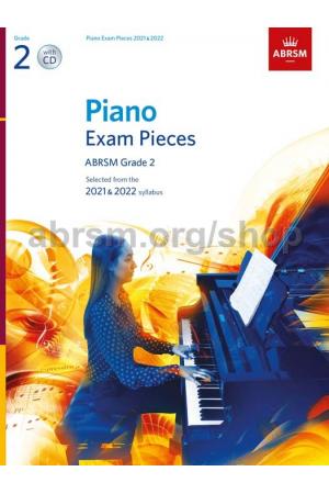 英皇考级 : 2021&2022钢琴精选曲目第2级 附CD（英文版）