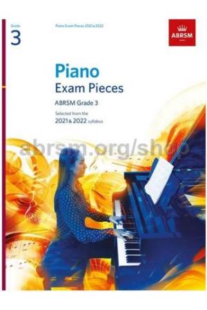 英皇考级 : 2021&2022钢琴精选曲目第3级 （英文版）
