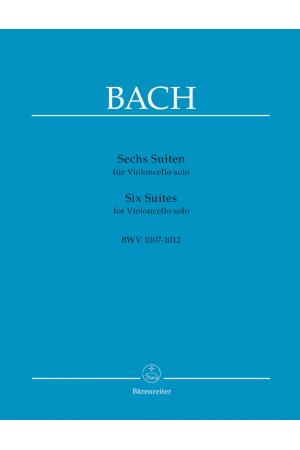 巴赫 六首大提琴独奏组曲（BWV1007-1012)BA 320 特价版本